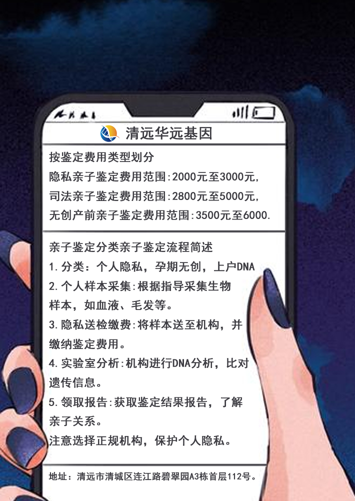 清远个人亲子鉴定DNA办理样本费用资讯（2025年最新汇总收藏）